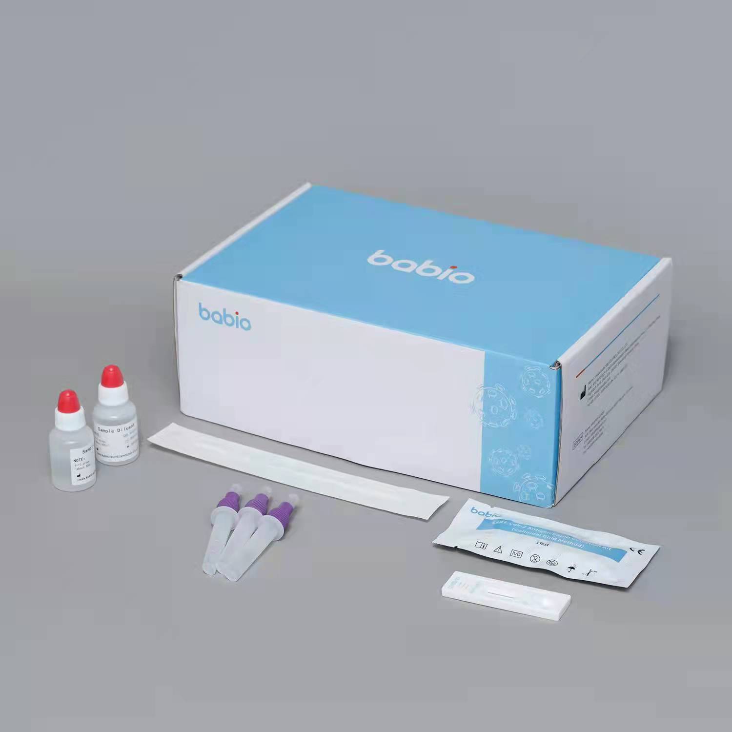 Ano ang mga hakbang sa pagsubok ng Baibo Antigen Detection Kit?